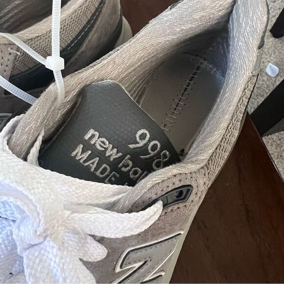 NEW BALANCE Made In USA 998 Cor MEN’s Suede Sneakers Like NEW US 8 - Picture 8 of 10